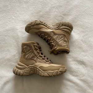 ZARA khaki boots